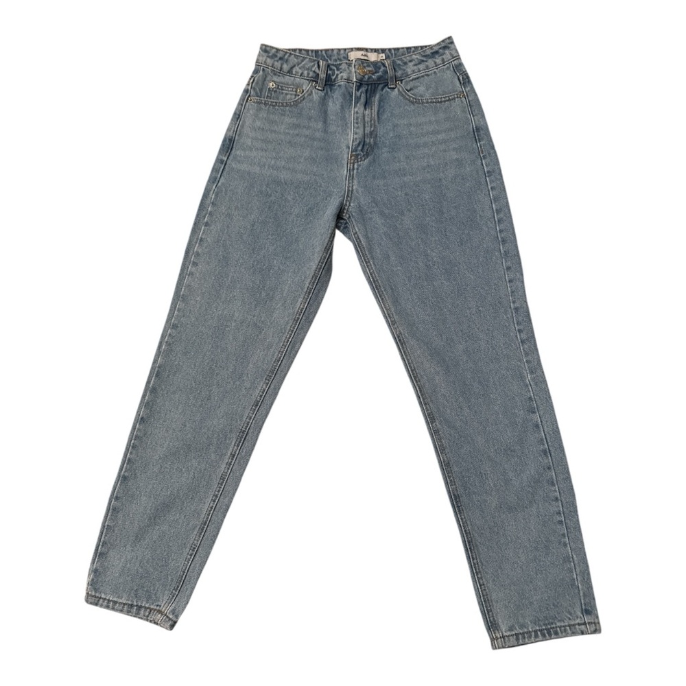 Adika High Rise Blue Denim Jeans Women's Size S 100% Cotton Zipper Fly Casual
